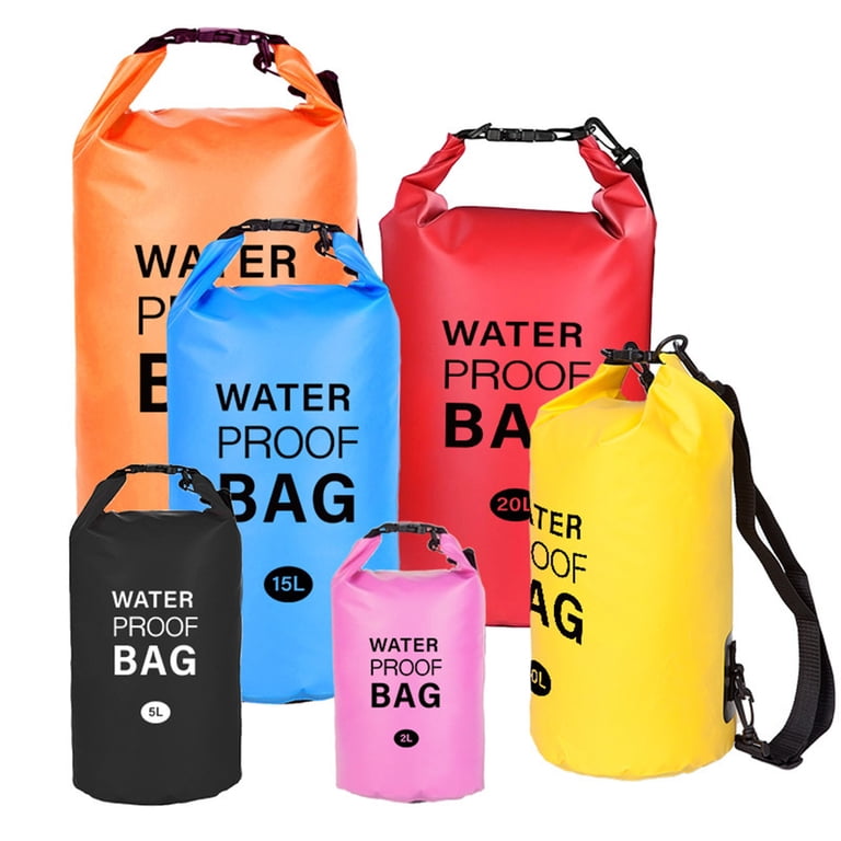 Wear Bag Roll Top Design 500D PVC Fabric For Rafting And Beach Swimming ...