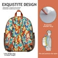 thumbnail image 4 of Constellation Butterfly Student Backpack – Night Sky Pattern with Watercolor Wings and Floral Fantasy Aesthetic Design, 4 of 5