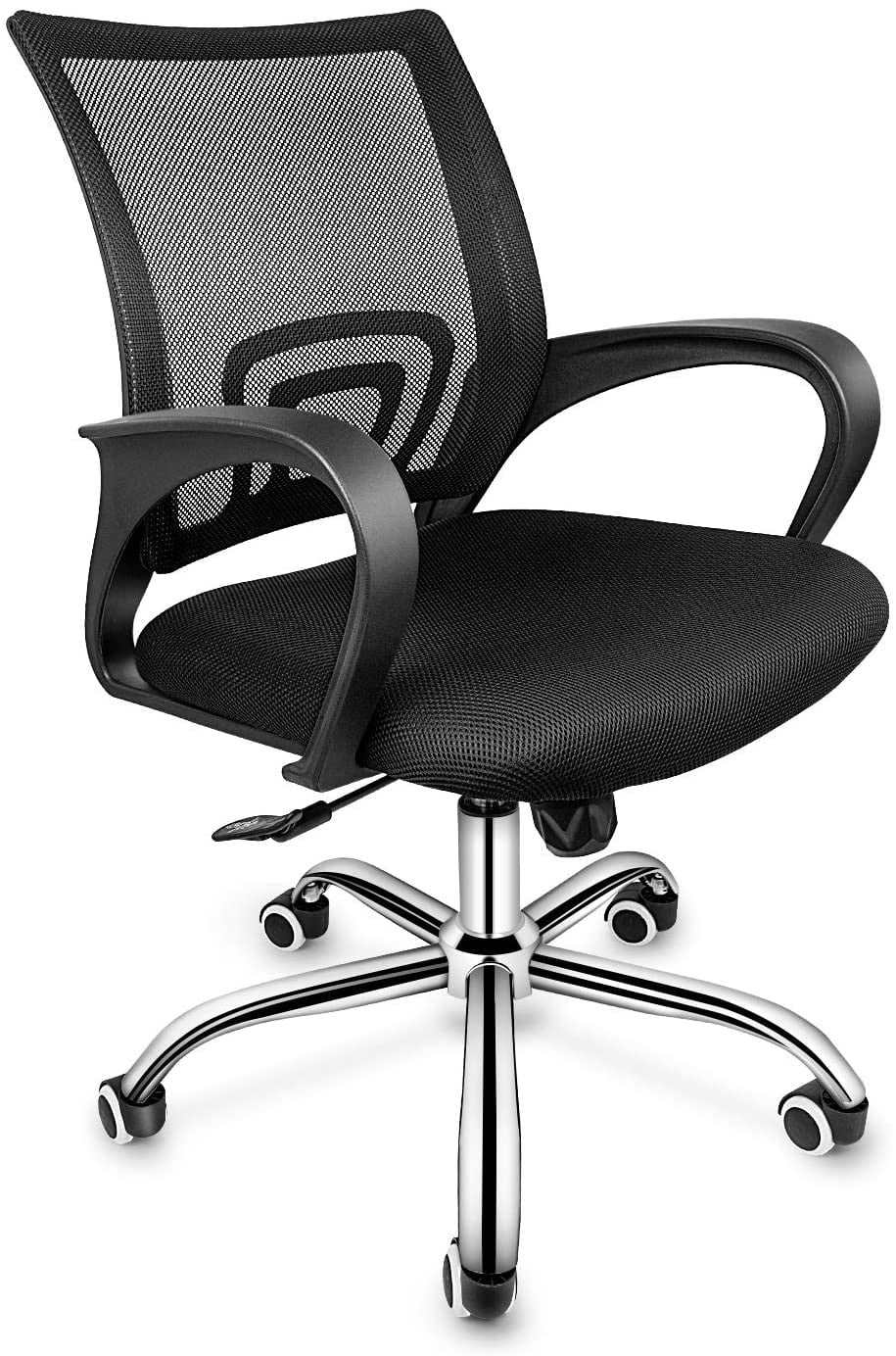 Simple Deluxe Task Office Chair Ergonomic Mesh Computer Chair Wheels and Arms