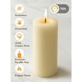 thumbnail image 2 of Velas Ashlux Pilar Marfil sin Aroma y sin Goteo 7.5x15 cm, 2 of 8
