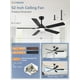 thumbnail image 5 of Ventilador de techo ZMISHIBO 52 con luces negras con mando a distancia, 5 of 8