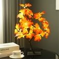 thumbnail image 6 of LED Maple Leaves Tree Lamp | Warm White 24 LEDs | Bendable Branches DIY Shapes | USB Powered Table Decoration | 50-60cm Height | Home Office Party Wedding Decor | 1 Pack, 6 of 8
