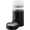 Black, variant on Automatic Pet Water Dispenser with Stainless Steel Bowl, 8L Gravity Waterer, Large Capacity and Quiet Drinking Area for Dogs and Cats