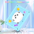 thumbnail image 4 of Kids Case for iPad 7th/8th/9th Generation 10.2 inch Shockproof Cover, 2 Layer Protection, with Built-in Stand & Shoulder Strap, 4 of 7