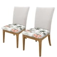 thumbnail image 2 of Easygdp Vintage Palm Trees Square Chair Cushion Cover Stretch Chair Seat Covers Removable Washable for Hotel, Bedroom, Office, 2 of 9
