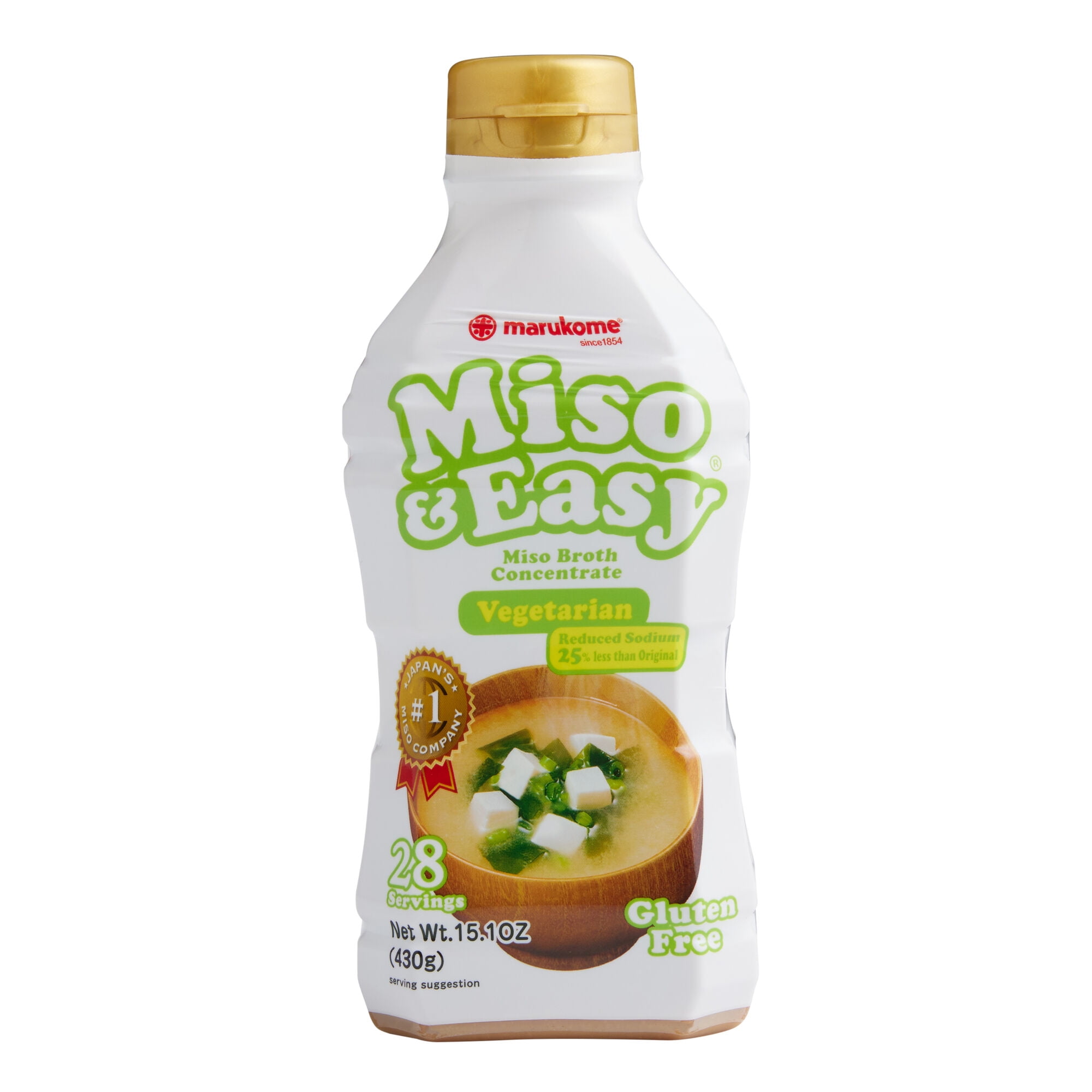 Marukome Misoandez Japanese Miso Broth, Asian Soy Paste Soup