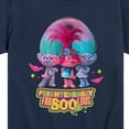 thumbnail image 3 of Trolls Movie - Halloween - Poppy, Satin, & Chenille - Frighteningly FabBooLous - Toddler And Youth Short Sleeve Graphic T-Shirt, 3 of 5