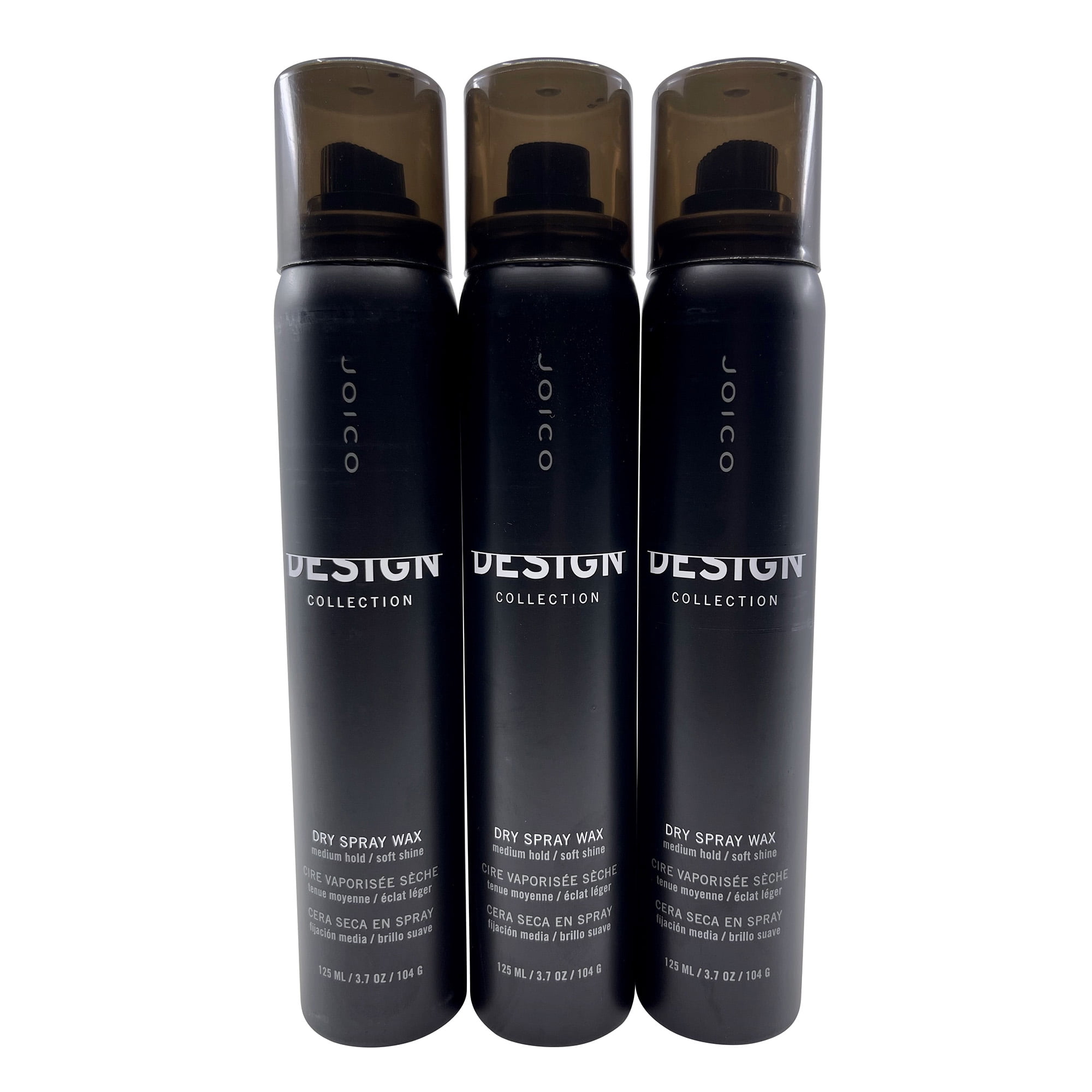Joico Design Collection Dry Spray Wax Medium Hold Soft Shine 3.7 oz Set