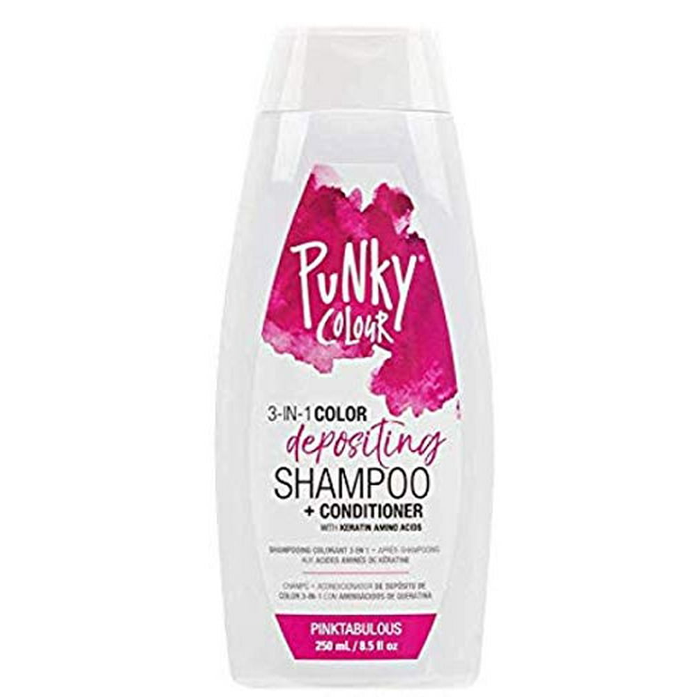 PUNKY COLOUR 3in1 COLOR DEPOSITING Shampoo + Conditioner with HAIR