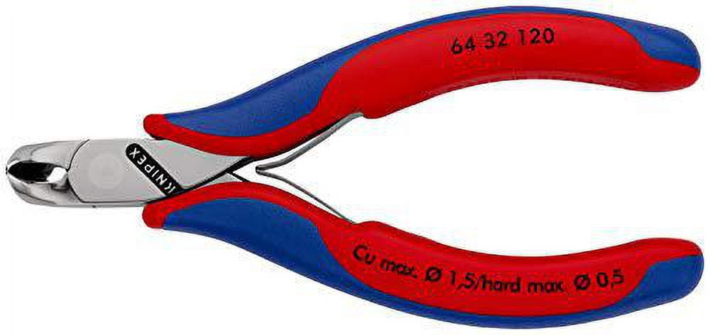 knipex 64 32 120 comfort grip electronics end cutters