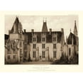 thumbnail image 2 of Petit, Victor 24x19 White Modern Wood Framed Museum Art Print Titled - Petite Sepia Chateaux I, 2 of 4