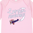 thumbnail image 4 of Inktastic Plane Captain Adorable Boys Long Sleeve Baby Bodysuit, 4 of 5