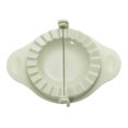 thumbnail image 2 of Dumpling Maker Set de 2 paquetes – Prensa de empanada/prensa de paja de trigo natural para empanada/pastel Ravioli Dumpling Wrappers Moldes de masa, moldes para bollería, 2 of 3