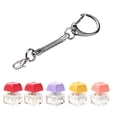thumbnail image 1 of Modular Keyboard Fidget Toy — Shape-Changeable Keyboard Clicker Fidget Keychain, Relieve Anxiety for Adults at Work School Travel Home (Not Ligh Up, Random), 1 of 9