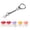 D, variant on ,Shape Changeable Keyboard Clicker,Fidget Toy Keychain for Work School,for Shape Changeable Keyboard Clicker Keychain Anxiety for Work