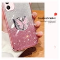 thumbnail image 3 of Glitter Cover Compatible with Samsung Galaxy A35 Case Butterfly Kickstand Case for Samsung A35 Soft TPU Electroplated Bling Shockproof Shell for Women Girls Cover for Galaxy A35, 3 of 7
