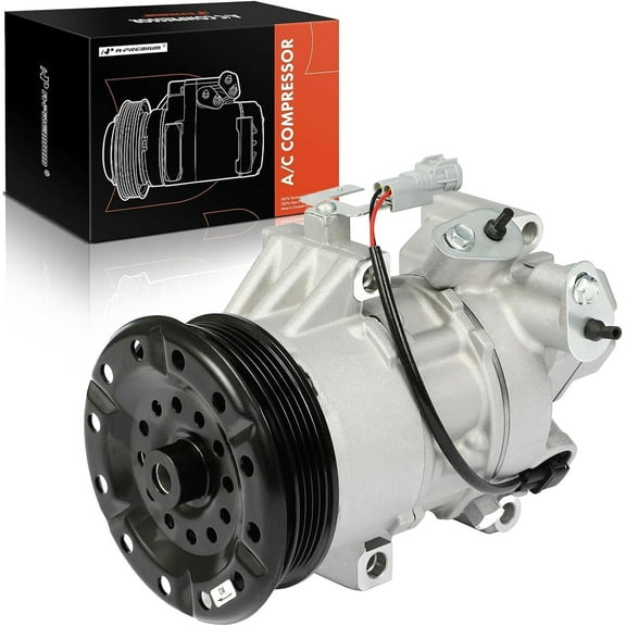 A-Premium AC Compressor with Clutch Compatible with Scion xA xB 2004-2006 L4 1.5L