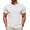 All White, variant on Cotton Mens Shirts Henley Summer Band Collar Shirts Men T Shirts Casual Stylish Button Closure