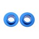 thumbnail image 2 of 2 Piezas Rodamientos de Skate de Aluminio Cojinetes de Patines de Rueda Duradero para Monopatín Longboard - Azul Baoblaze Espaciadores de rodamientos para patines, 2 of 6