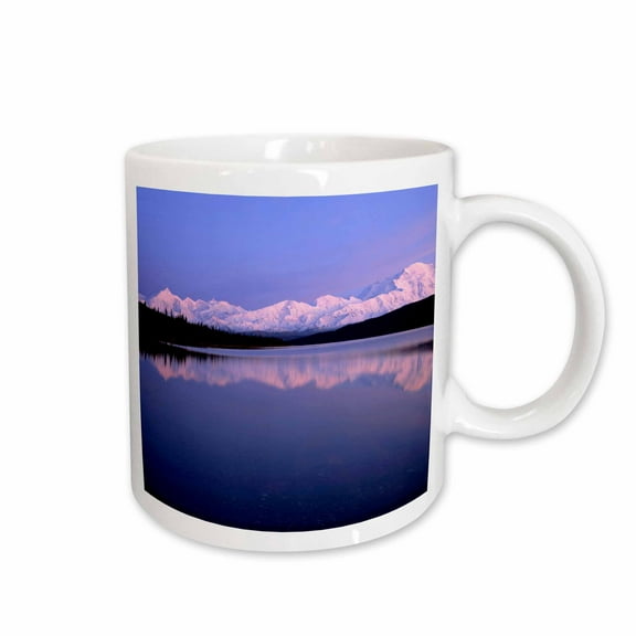 3drose, Alaska, Wonder Lake, Mount Mckinley, Denali Np - Us02 Gre0017 - Gerry Reynolds, 11oz Mug