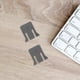 thumbnail image 3 of 1 Pair Keyboard Feet Stand Compatible for Logitech K220/K360/K270/K260/K275/K235, 3 of 3