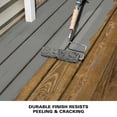 thumbnail image 3 of KILZ Over Armor Wood & Concrete Solid Coating Resurfacer, Exterior, Smooth Finish, Slate Gray, 1 Gallon, 3 of 11
