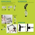 thumbnail image 3 of Multi-Purpose Adjustable Tablet Holder: Extended Lazy Bracket for Bedside & Desktop Use – Perfect for Hands-Free Movie Watching, Live Streaming, and Universal Tablet Support in Bed or at Your Desk, 3 of 6