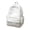 White, variant on Polka Dot School Backpack, Multi-Pockets Lace Trim Backpack, Large Capacity Schoolbag for Student College, Yellow