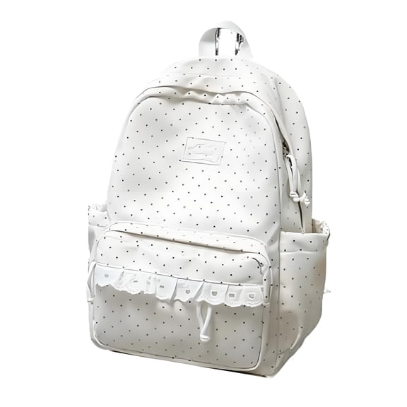 School Backpack for Teen Girls, Cute College Backpacks for Women Students Aesthetic Bookbag Large 15.6 Inch Laptop Bag Middle School Travel Back Pack
