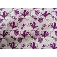 thumbnail image 4 of oneOone Cotton Poplin Purple Fabric Florals Fabric For Sewing Printed Craft Fabric By The Yard 56 Inch Wide, 4 of 4