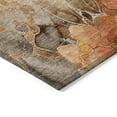 thumbnail image 6 of Dalyn Rugs Machine Washable Indoor/Outdoor Chantille Orange 1'8" x 2'6" Rug, 6 of 7