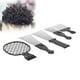 thumbnail image 5 of Pick 5 Uds De Acero Inoxidable Afro Africano Pelo Pick Comb Twist Comb Set Herramienta De Peinado, 5 of 7