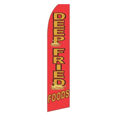 NeoPlex Deep Fried Foods Polyester 11'6 x 2'6 Feather