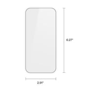 onn Corning Glass Screen Protector for iPhone® 16 Pro Max, Made with Durable Glass by Corning™ for Ultimate Protection, Includes Easy Application Tray