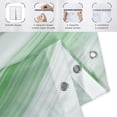 thumbnail image 6 of Green Marble Stall Shower Curtain, Light Green Mix White Ombre Modern Abstract Wave Luxury Bathroom Curtain Bathtub Home Decor Waterproof Fabric Machine Washable with 6PCS Hooks,36" Wx72 L, 6 of 6