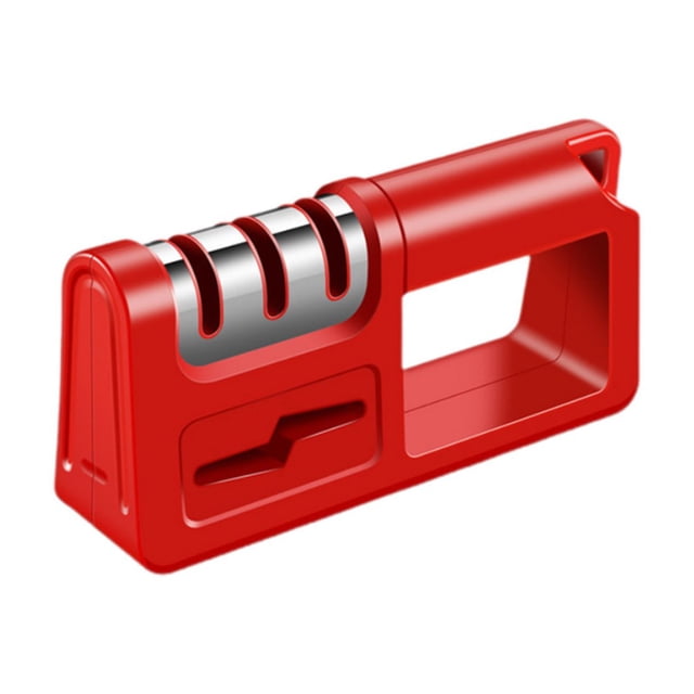 Knife Sharpening Stone,Kitchen Knife Sharpener Practical Lazy Sharpener Multifunctional Kitchen Knife Handheld Sharpening Stone Ceramic Sharpener,Kitchen Knife Sharpener