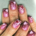 thumbnail image 5 of Glossy Heart Designs Short Square False Nails Set for Romance Valentine's Day Manicure 24Pcs, 5 of 9