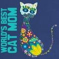 thumbnail image 2 of CafePress - Cat Mom Maternity Dark T Shirt - Maternity Dark T-Shirt, 2 of 3