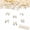 Beige, variant on SharkTRUE 100pcs Mini Bows for Crafts, 0.98" Tiny Ribbon Bows Small Polyester Bowknots