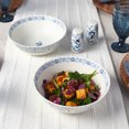 thumbnail image 2 of Fitz and Floyd Sicily Blue Serve Bowls Salt P Set, 2 of 11