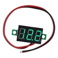 thumbnail image 3 of koolsoo 0.28'' DC 2.5-30V Mini Digital LED meter Meter for Car Motorcycle Green, 3 of 8
