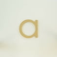 thumbnail image 4 of Package of 1, 6 Inch X 3/4" Thickness MDF Letter a in The Century Gothic Font, Thick, Lower Case for Art & Craft Project, Made in USA, 4 of 4
