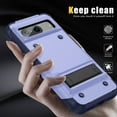 thumbnail image 5 of SaniMore for Google Pixel 8 Case, Military Grade Shockproof Cover Heavy Duty Hybrid Soft TPU+Hard PC Case Non-Slip Gripping Case with Hidden Kickstand fits for Google Pixel 8, Purple, 5 of 7