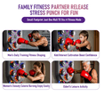 thumbnail image 5 of Blusea Smart Music Boxing Machine,Bluetooth Punching Trainer with 2 Boxing Gloves,Wall Mounted Music Boxing Workout Equipment for Adult Kids, 5 of 7