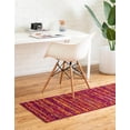 thumbnail image 3 of Rugs.com Calypso Collection Rug – 6 Ft Runner Pink Medium Rug Perfect For Hallways, Entryways, 3 of 8
