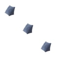 thumbnail image 4 of kurtrusly Experience Comfort Of Soft And Comfortable Back Support Cushion Convenient And Durable Polyester Support Cushion Pillows blue 3Set, 4 of 6