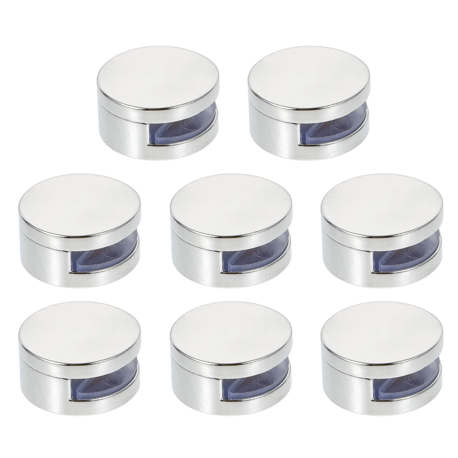 8pcs Mirror Holder Clips Mirror Mounting Clips with Screws Glass Holder