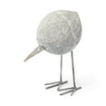 thumbnail image 2 of Mercana Snipe II 7"H Light Brown Wood Bird Ornament with metal feet in Whitewash, 2 of 6