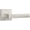 Satin Nickel, variant on Sure-Loc SN101-SQ 15 Siena Passage Door Lever Set - Nickel