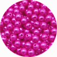 thumbnail image 1 of 4/6/8/10mm Acrylic Beads Round Shape Loose Spacer Beads For Jewelry Making DIY Charms Bracelet Necklace Accessories, 1 of 5